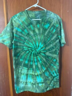 Jockey Green Tie-Dye Short Sleeve Tee